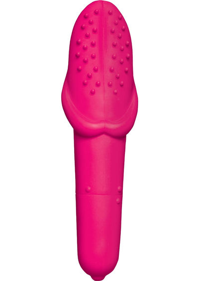 Incredible Oral Tongue Silicone Vibrator - Pink