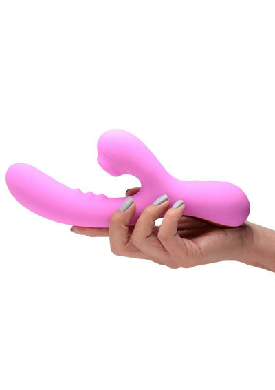 Inmi 5 Star 8x Silicone Rechargeable Suction Rabbit Vibrator