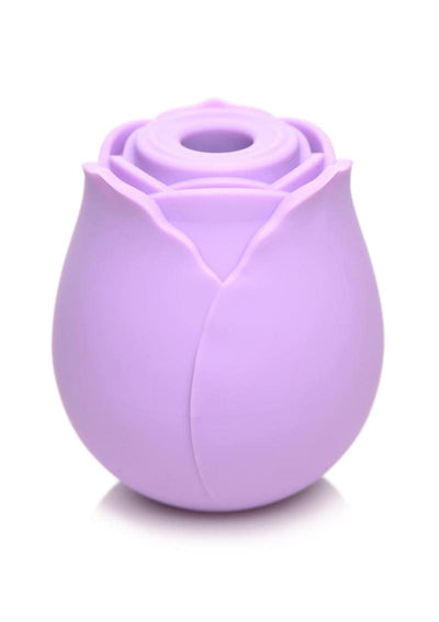 Inmi Bloomgasm Rose 10x Silicone Rechargeable Clitoral Stimulator - Purple