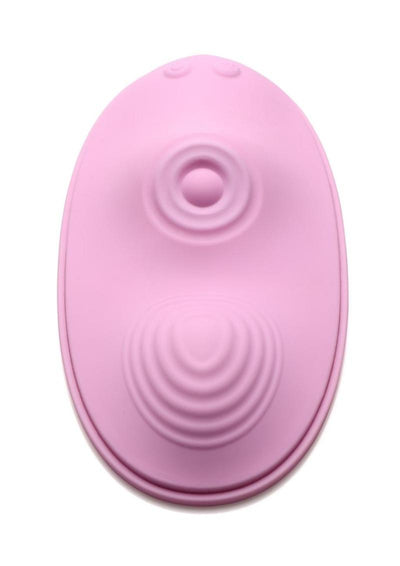 Inmi The Pulse Slider Pulsing and Vibrating Rechargeable Silicone Pad with Remote Control