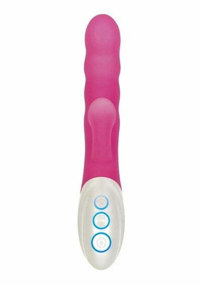 Instant-O Rechargeable Silicone G-Spot Vibrator with Clitoral Suction