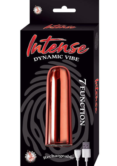 Intense Dynamic Rechargeable Vibrator - Red