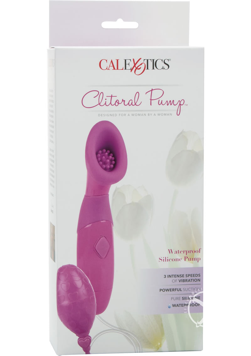 Intimate Pump Silicone Clitoral Pump - Pink