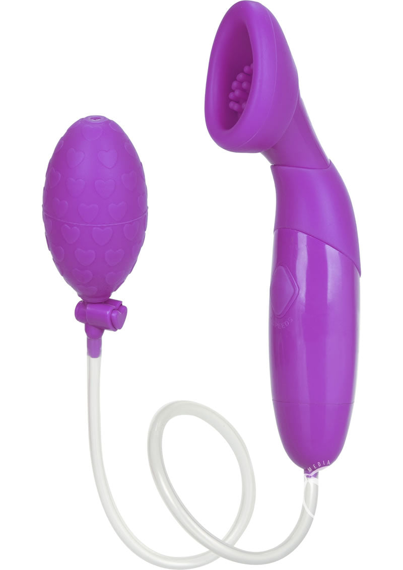 Intimate Pump Silicone Clitoral Pump - Purple