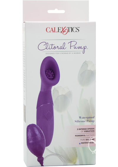 Intimate Pump Silicone Clitoral Pump - Purple