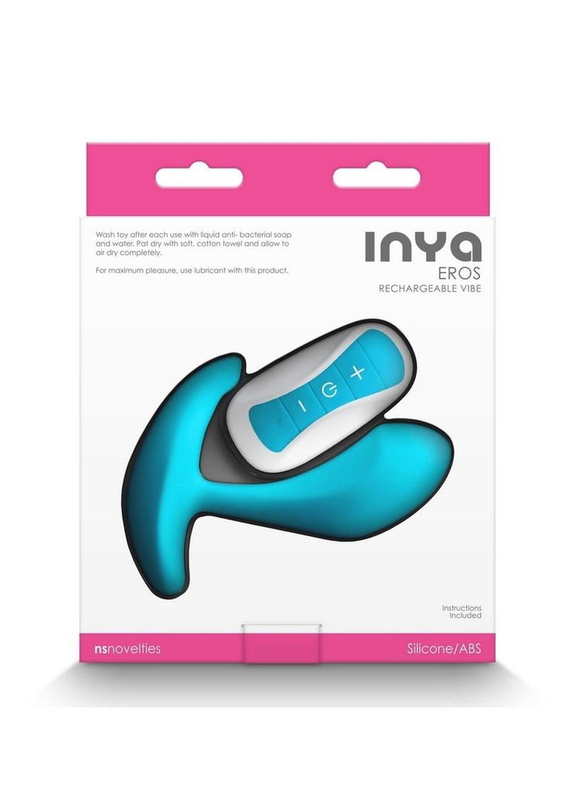 Inya Eros Rechargeable Silicone Vibrating Stimulator with Remote Control