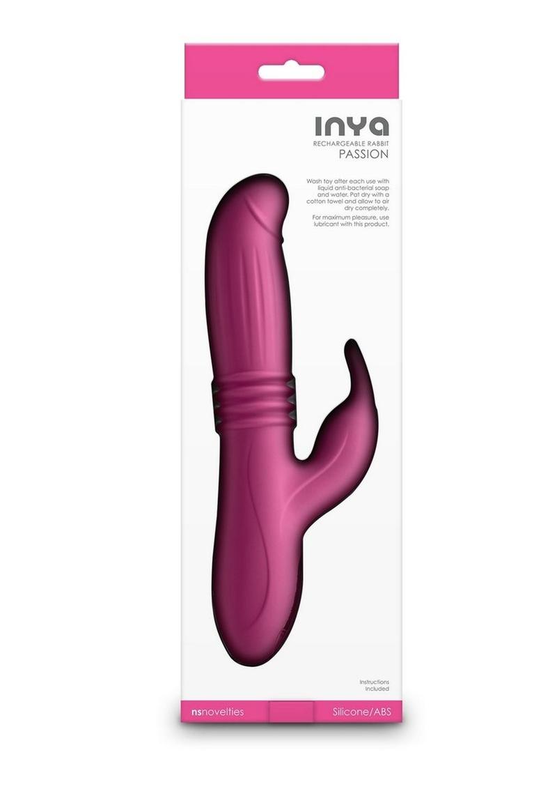 Inya Passion Rechargeable Silicone Rabbit Vibrator