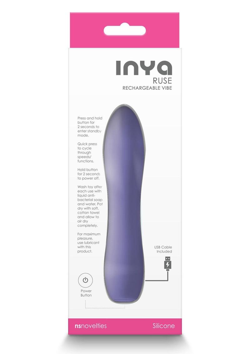 Inya Ruse Rechargeable Silicone Vibrator