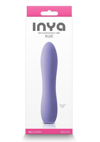 Inya Ruse Rechargeable Silicone Vibrator - Purple