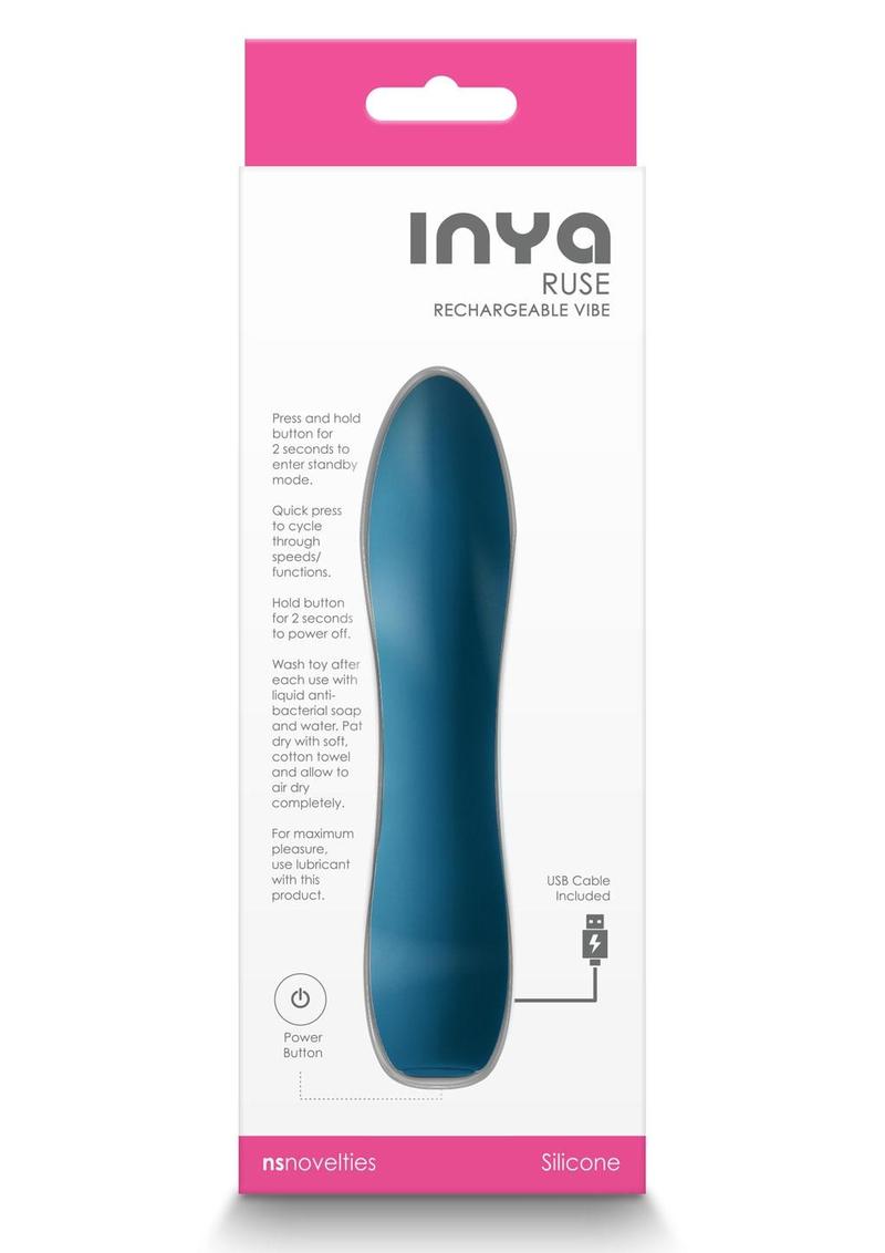 Inya Ruse Rechargeable Silicone Vibrator