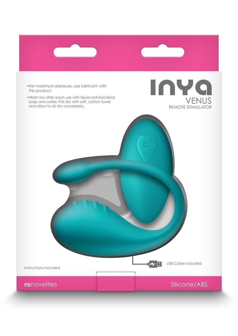 Inya Venus Rechargeable Silicone Vibrator with Remote Control