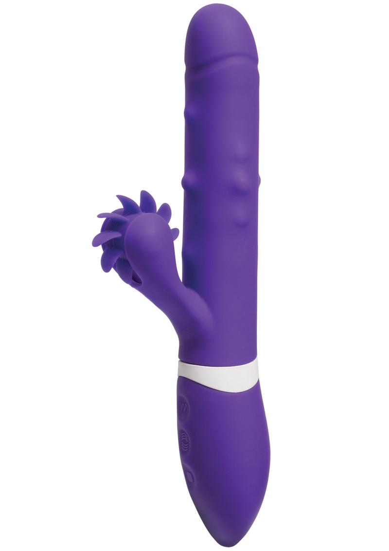 iVibe Select iRoll Silicone Vibrator Waterproof - Purple - 9.5in