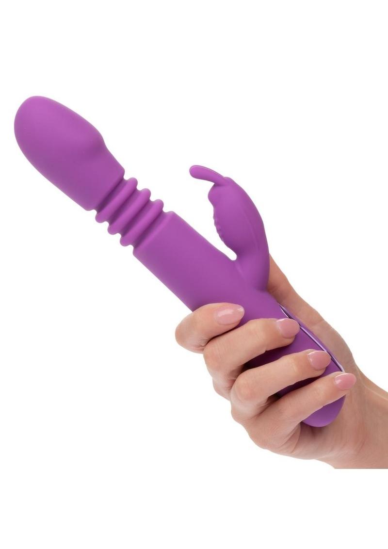 Jack Rabbit Elite Thrusting Rabbit Silicone Rechargeable Vibrator