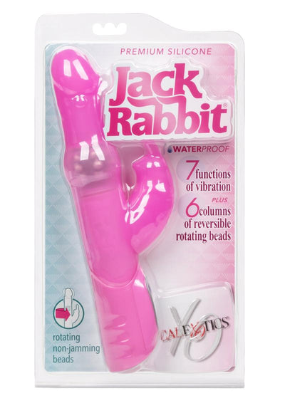 Jack Rabbit Premium Silicone Rabbit Vibrator - Pink