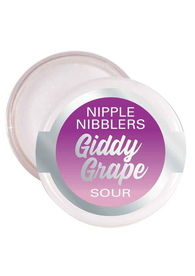 Jelique Nipple Nibblers Sour Tingle Balm Giddy Grape 3 Gm. 1 Pc.