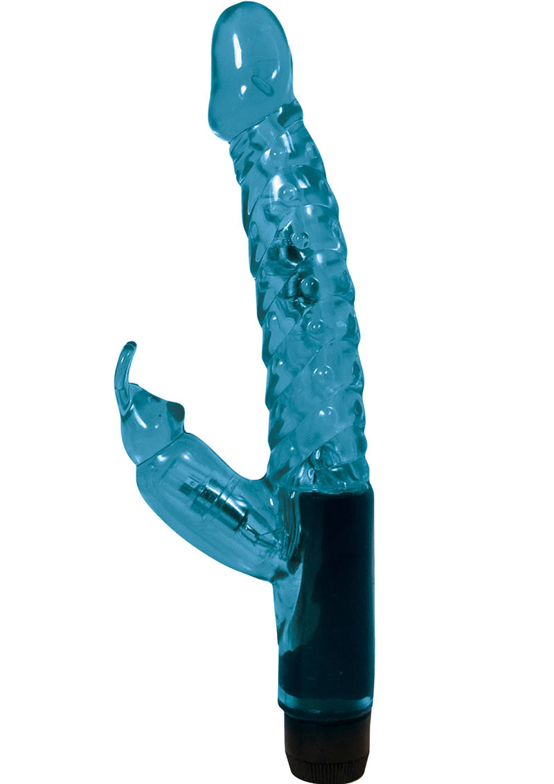 Jelly Mini Rabbit Vibro Vibrator - Blue