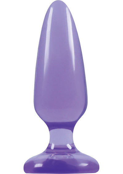 Jelly Rancher Pleasure Plug Butt Plug - Purple - Medium