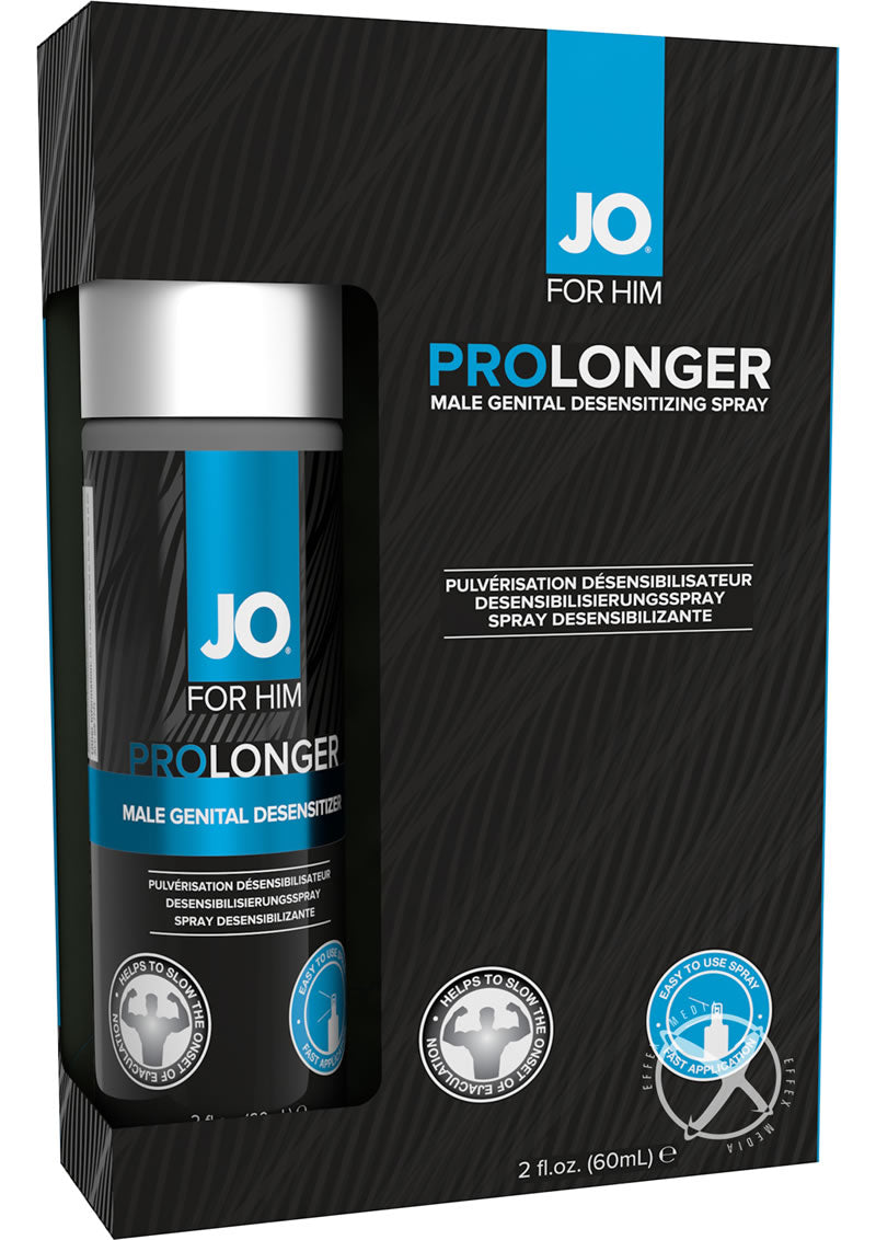 JO Prolonger Spray Desensitizing with Benzocaine - 2oz