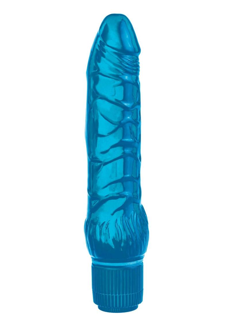 Juicy Jewels Cobalt Breeze Jelly Vibrator