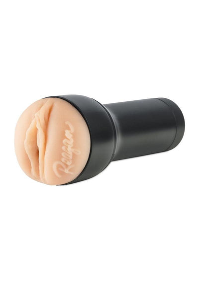 Kiiroo Feel Reagan Fox Stroker Interactive Masturbator - Pussy - Black/Vanilla