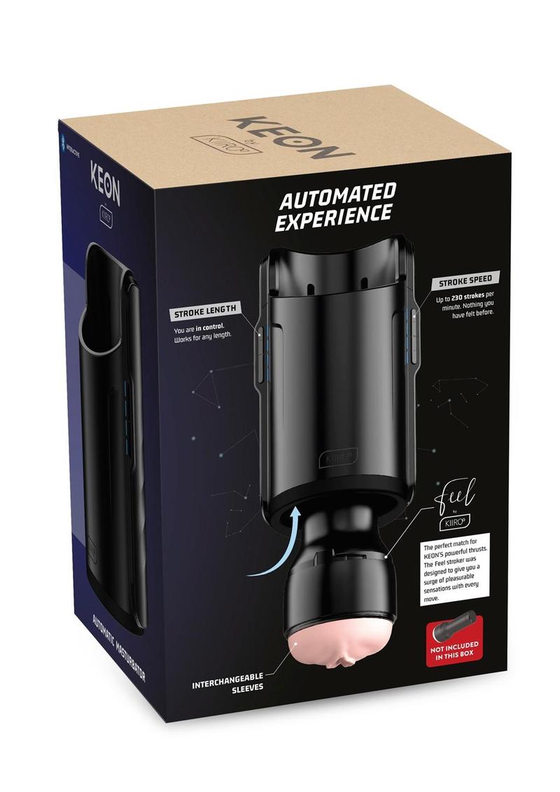 Kiiroo Keon Combo Set Rechargeable Interactive Masturbator with Stroker