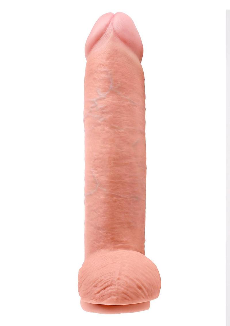 King Cock Dildo with Balls