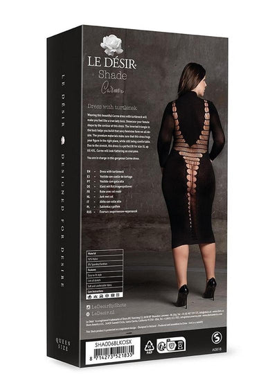 Le Desir Shade Carme Xi Dress with Turtleneck