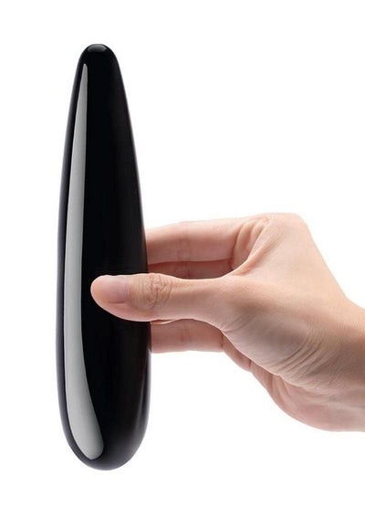 Le Wand Crystal Wand Probe with Silicone Ring - Black Obsidian