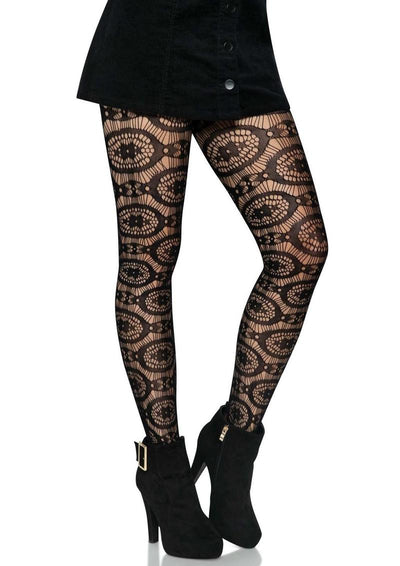 Leg Avenue Boho Crochet Net Tights