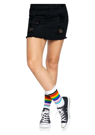 Leg Avenue Pride Crew Socks