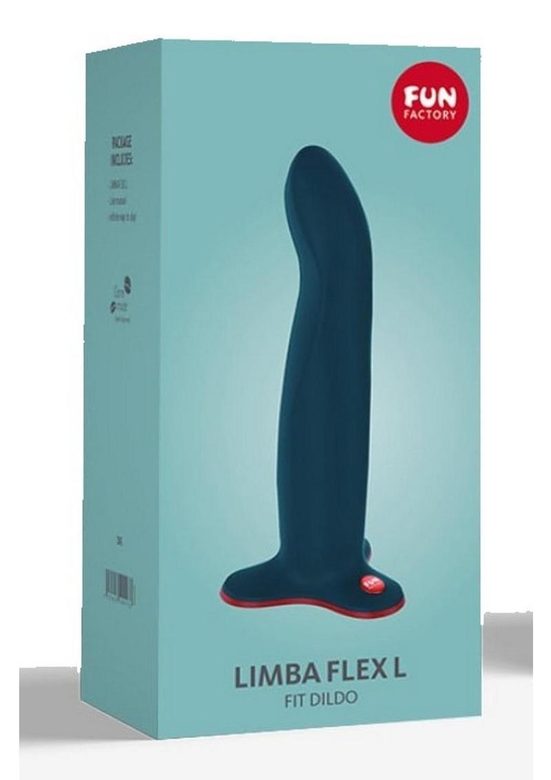 Limba L Silicone Poseble Dildo - Blue