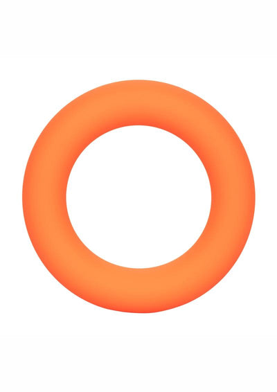 Link Up Ultra-Soft Verge Silicone Cock Ring - Orange