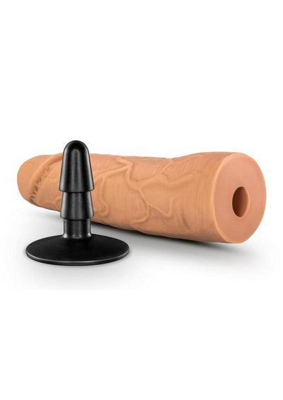 Lock On Dynamite Dildo with Suction Cup Adapter