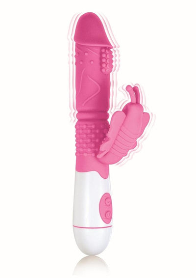 Lotus Sensual Massager #4 Silicone Rabbit Vibrator