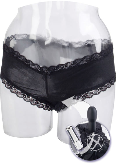 Love Rider Self Pleasurizer Panty Vibe - Black