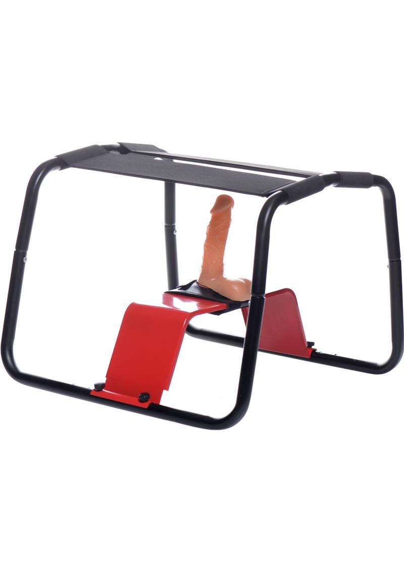 Lovebotz Bangin Bench Extreme Sex Stool - Red