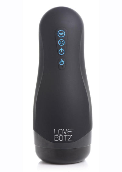 Lovebotz Handheld Milker Rechargeable 15x Sucking Masturbator - Black