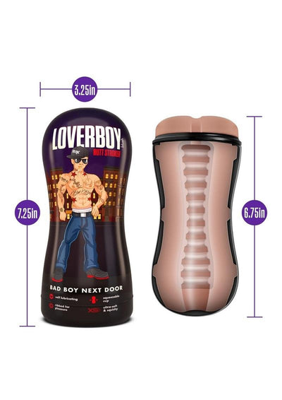 Loverboy Bad Boy Next Door Self Lubricating Anal Pocket Stroker