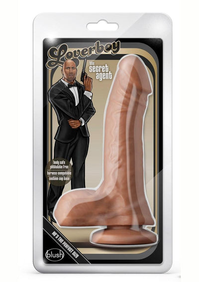 Loverboy The Secret Agent Dildo - Caramel - 8in