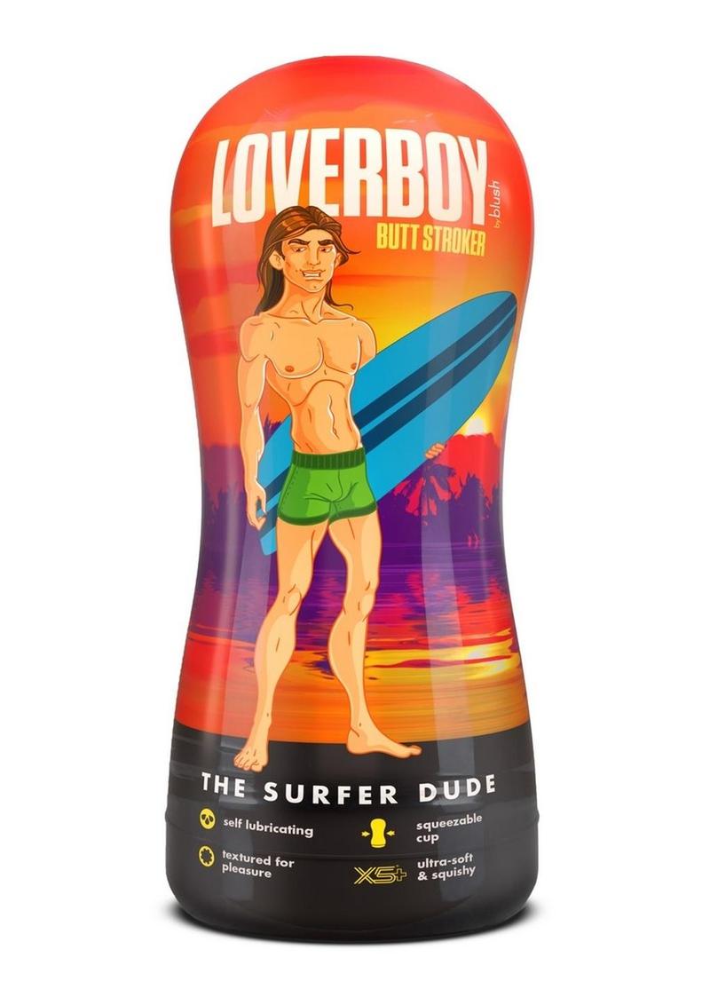 Loverboy The Surfer Dude Self Lubricating Anal Pocket Stroker - Vanilla