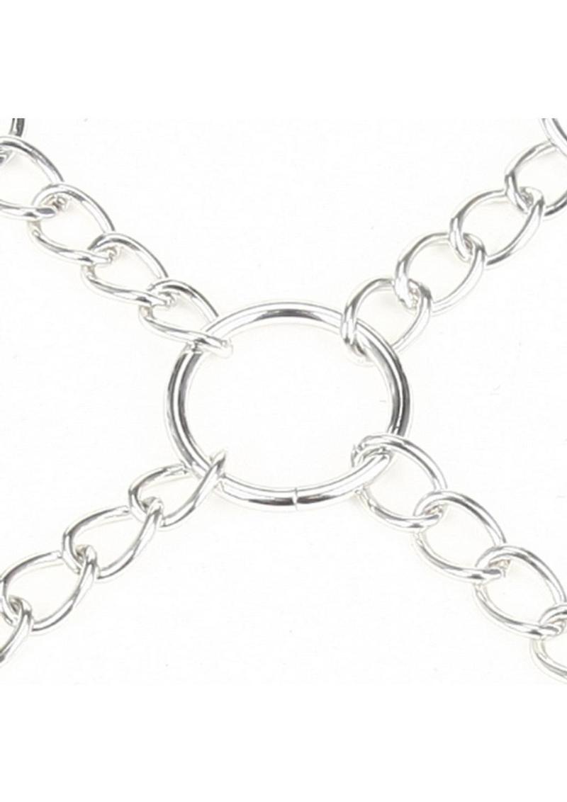 Lux Fetish Hog Tie with 4 Universal Soft Restraint Cuffs