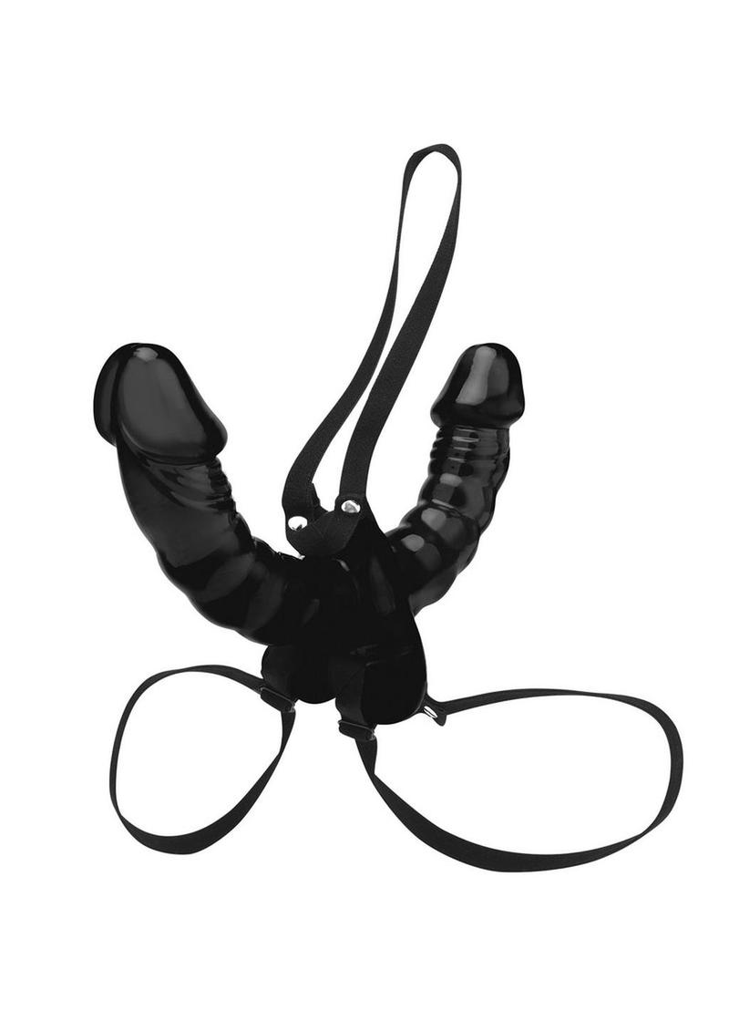 Lux Fetixh Vibrating Pleasure For 2 Double-Ended Strap-On