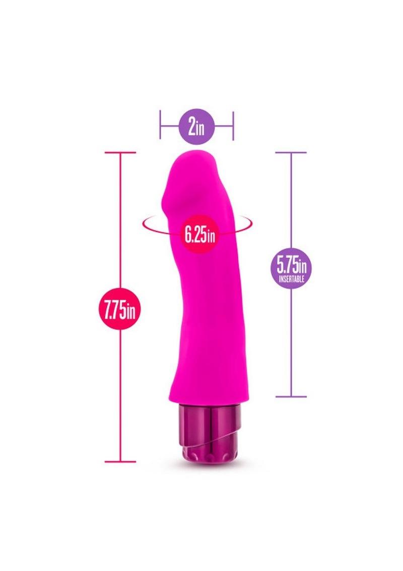 Luxe Marco Vibrating Silicone Dildo