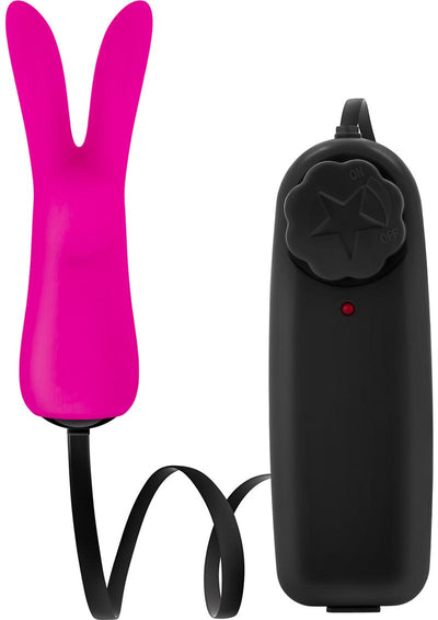 Luxe Rabbit Teaser Silicone with Remote Control - Fuchsia/Pink