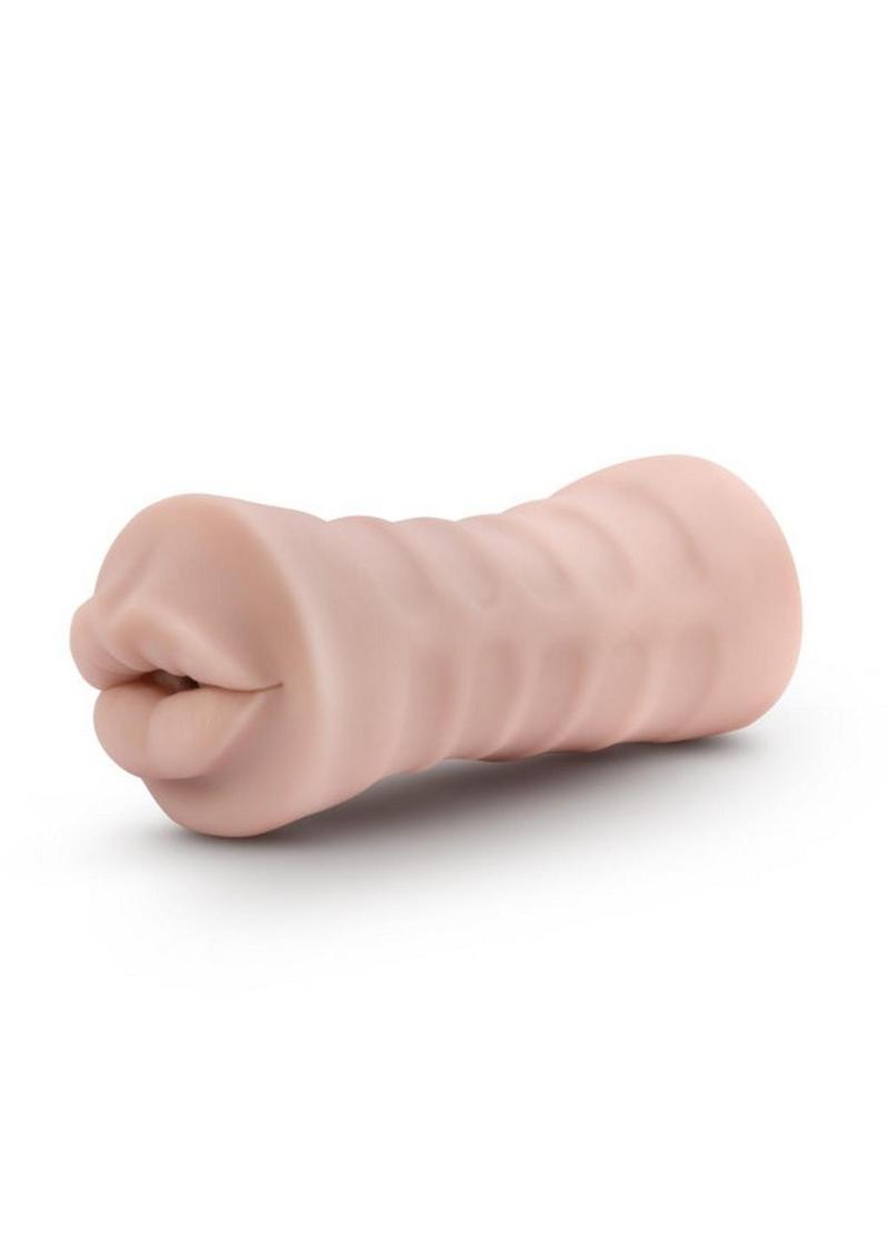 M For Men Angie Vibrating Masturbator with Bullet - Mouth