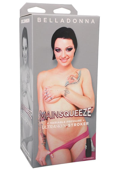 Main Squeeze Belladonna Ultraskyn Masturbator - Pussy - Vanilla