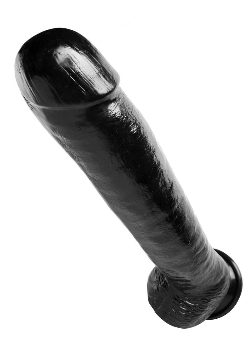 Master Cock The Black Destroyer Huge 17in Dildo