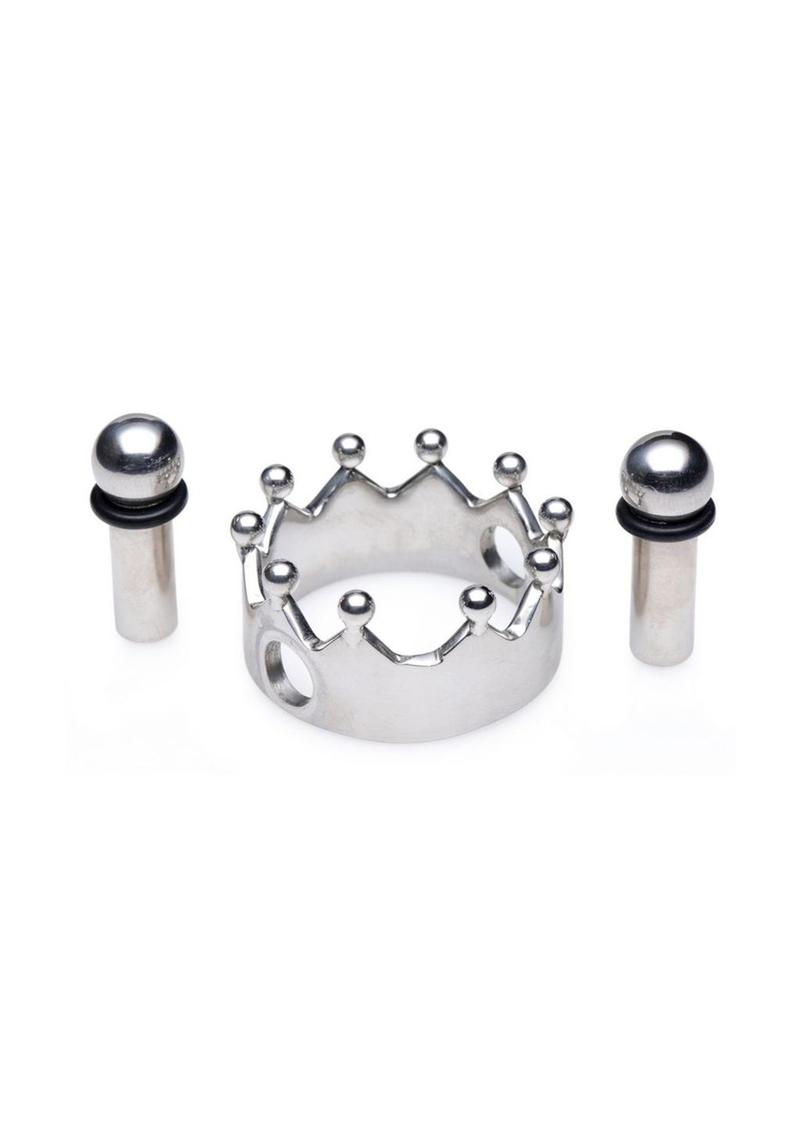 Master Series Crowned Magnetic Crown Nipple Clamps - Stainless