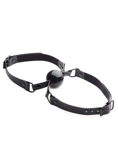 Master Series DoppelgÃ¤nger Silicone Double Mouth Gag - Black