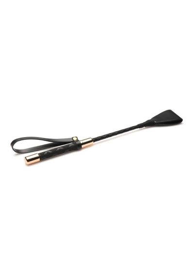 Master Series Stallion Riding Crop - Black - 12in